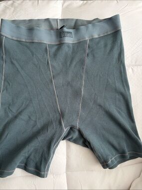 Womens size medium Skims Blue Stretch Boxer Briefs